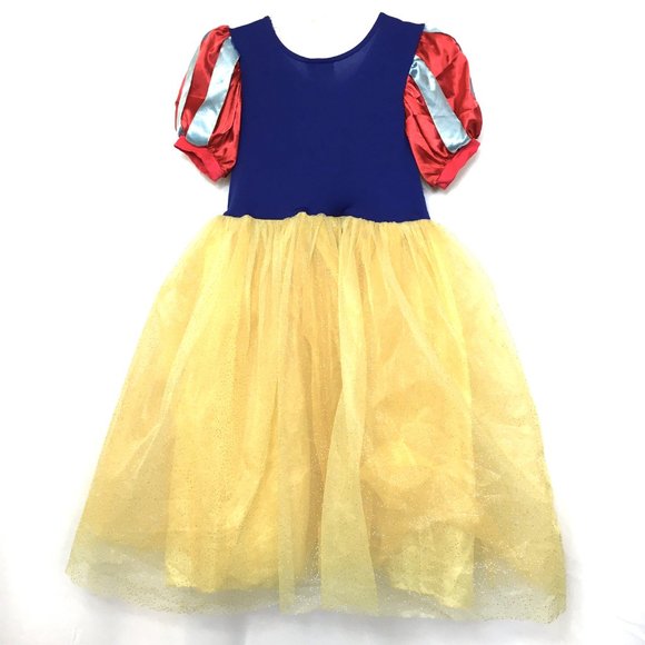 Snow White Princess Costume Dress Disneyland Girls Sz Large 10 - 12 Hall… - Picture 6 of 11